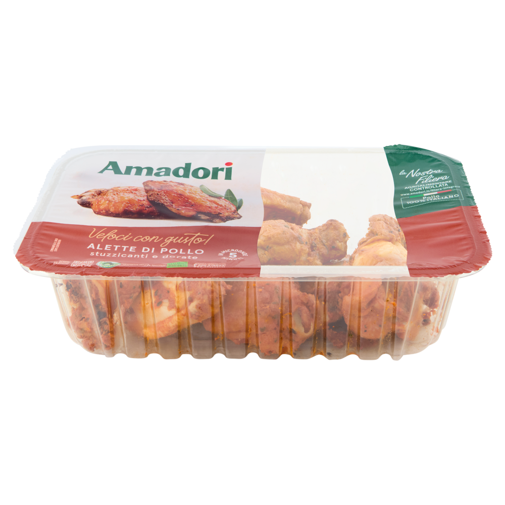 Amadori Alette di Pollo Piccanti 0,500 kg