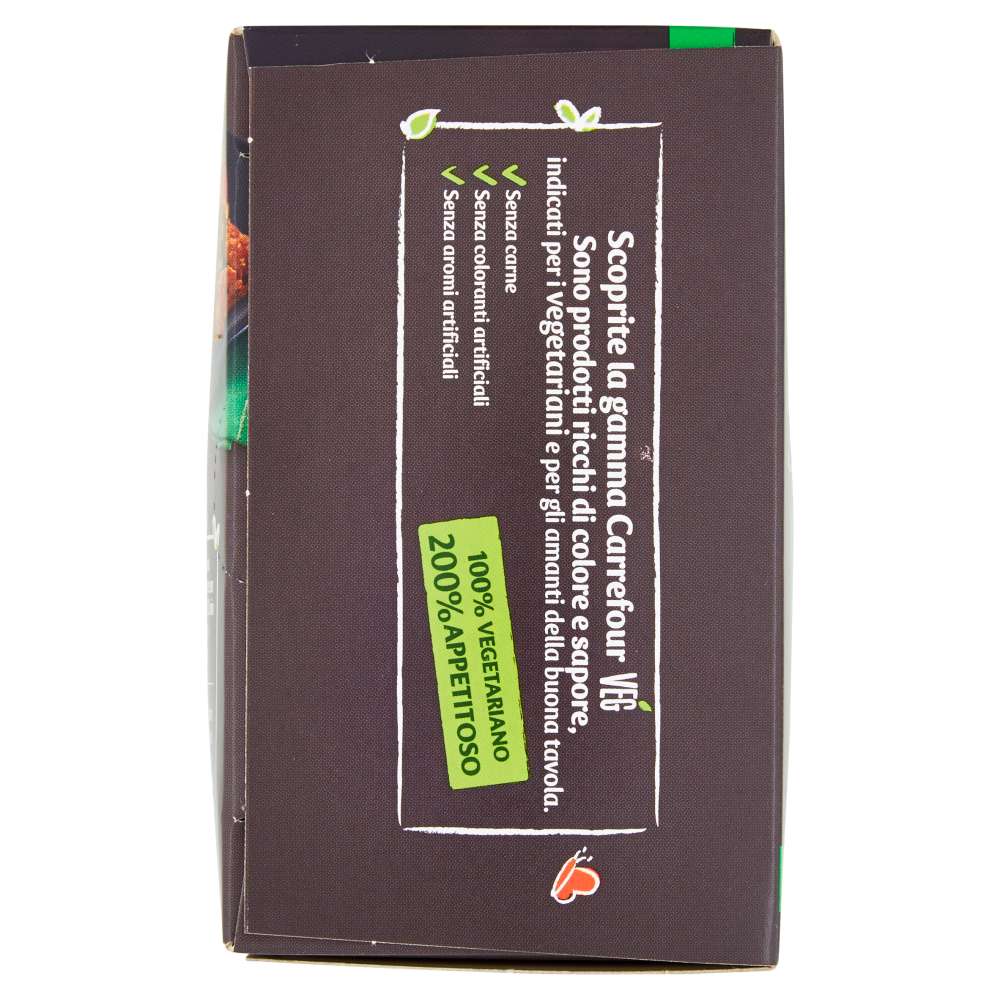 Carrefour Veg Burger con Semi Croccanti Spinaci, Emmental Surgelato 400 g