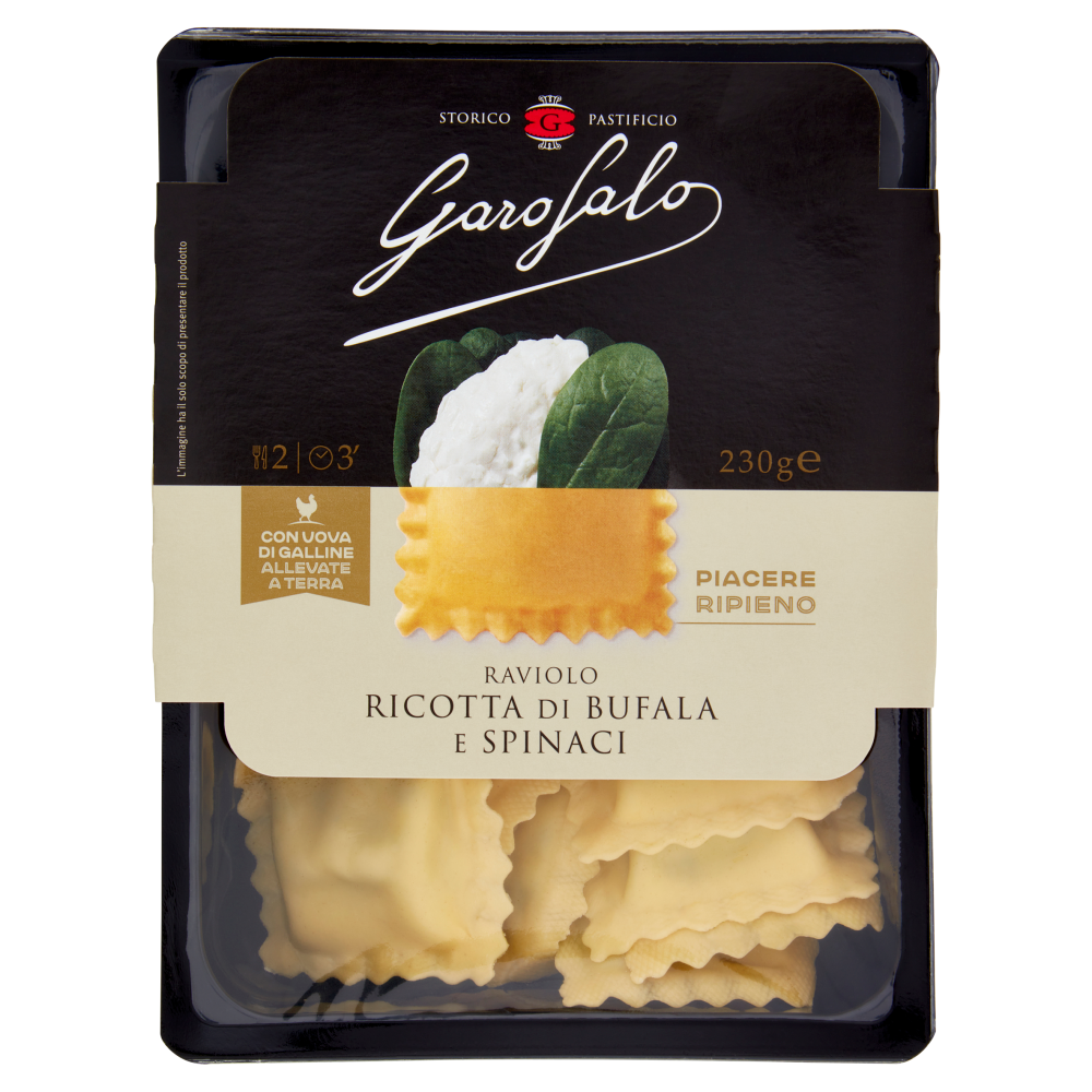 Garofalo Raviolo Ricotta di Bufala e Spinaci 230 g