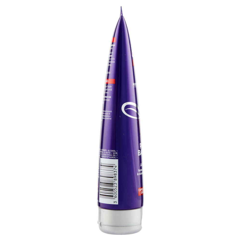 L'Oréal Paris Balsamo antigiallo Color Vive Purple, per capelli schiariti, biondi, grigi, 150 ml