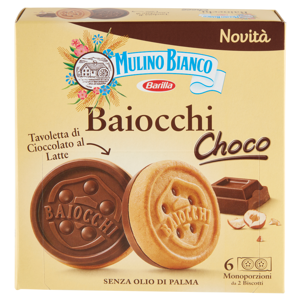 Mulino Bianco Baiocchi Choco 144g