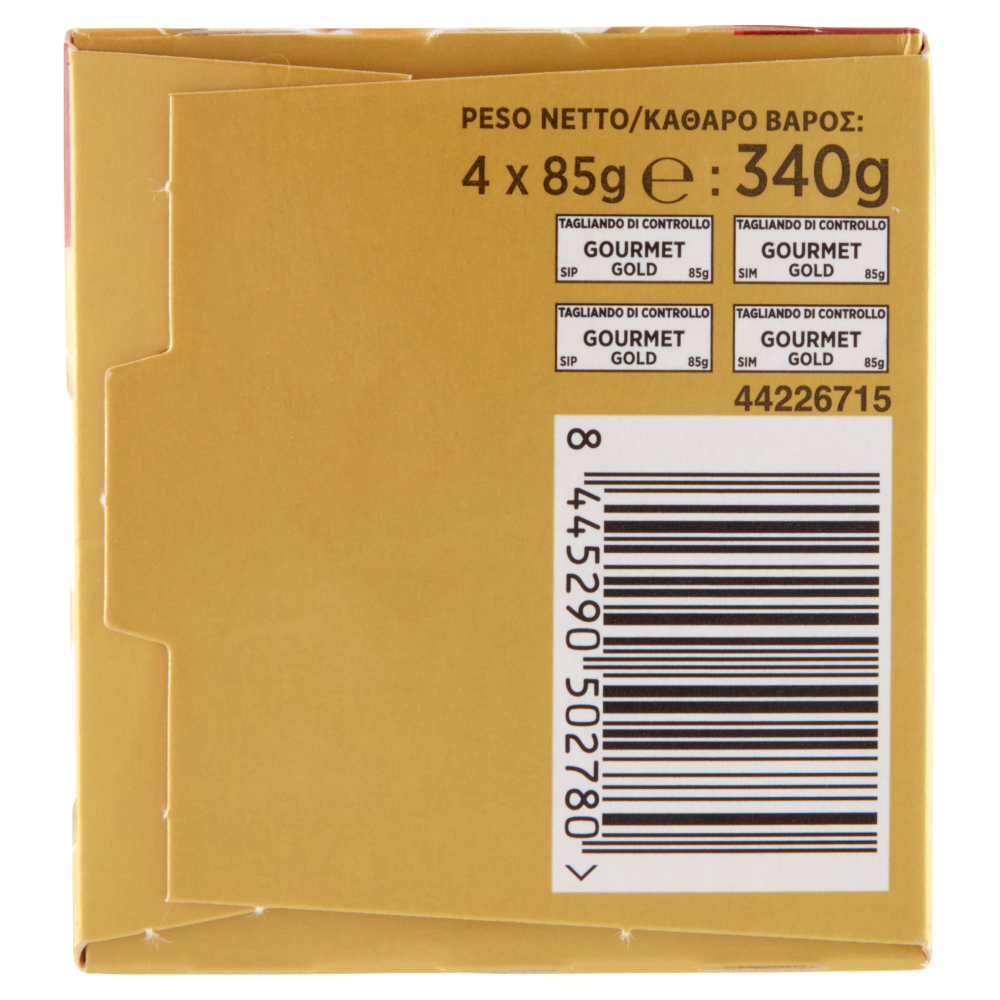 PURINA GOURMET Gold Straccetti Manzo / Pollo 4 x 85 g