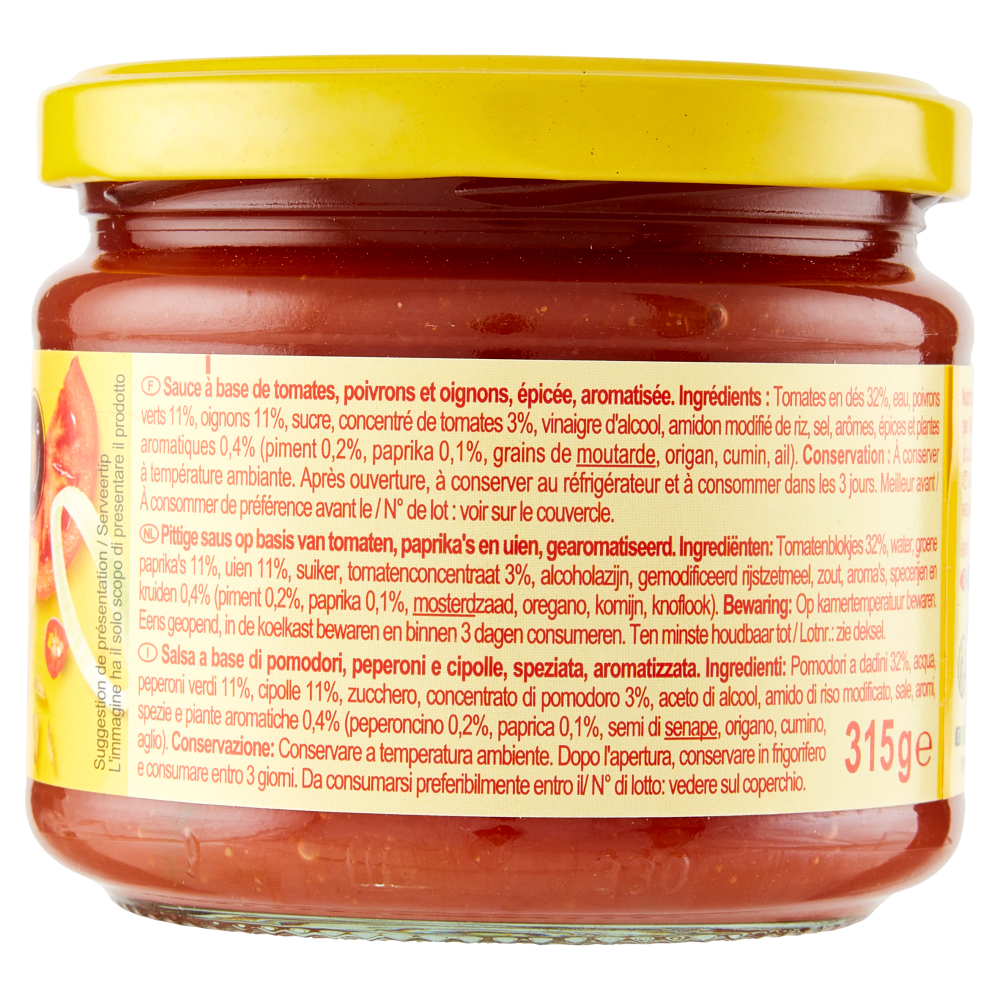 Carrefour Sensation Medium Salsa 315 g