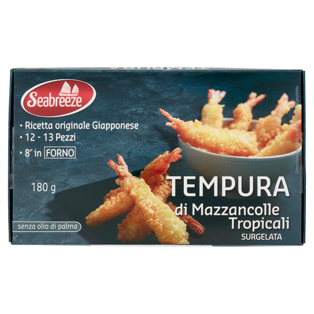 Seabreeze Tempura di Mazzancolle Tropicali Surgelata 180 g