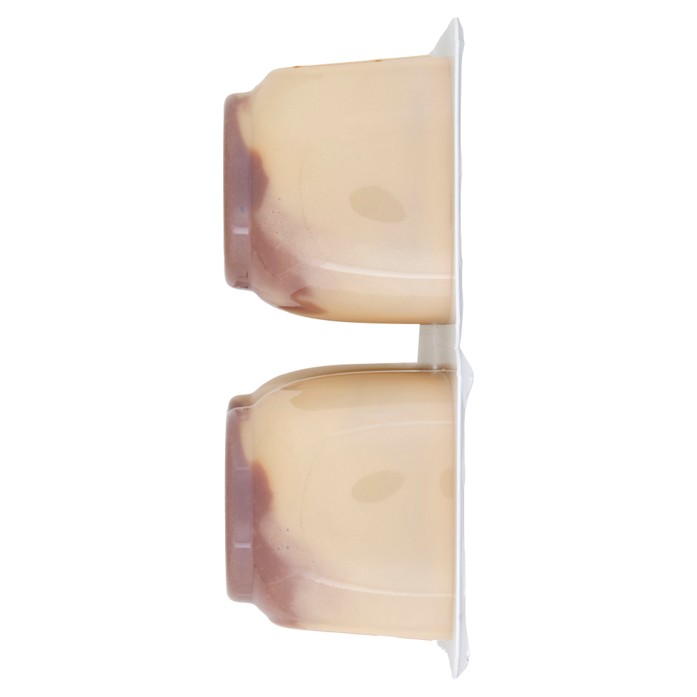 DANETTE Twix, Budino Doppio Strato con Caramello Salato, Cioccolato e Cacao, 4x115g