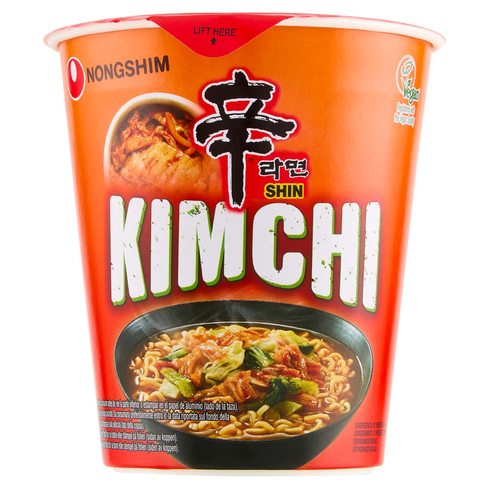 Nongshim Pac Shin Kimchi Cup Noodle 75 g