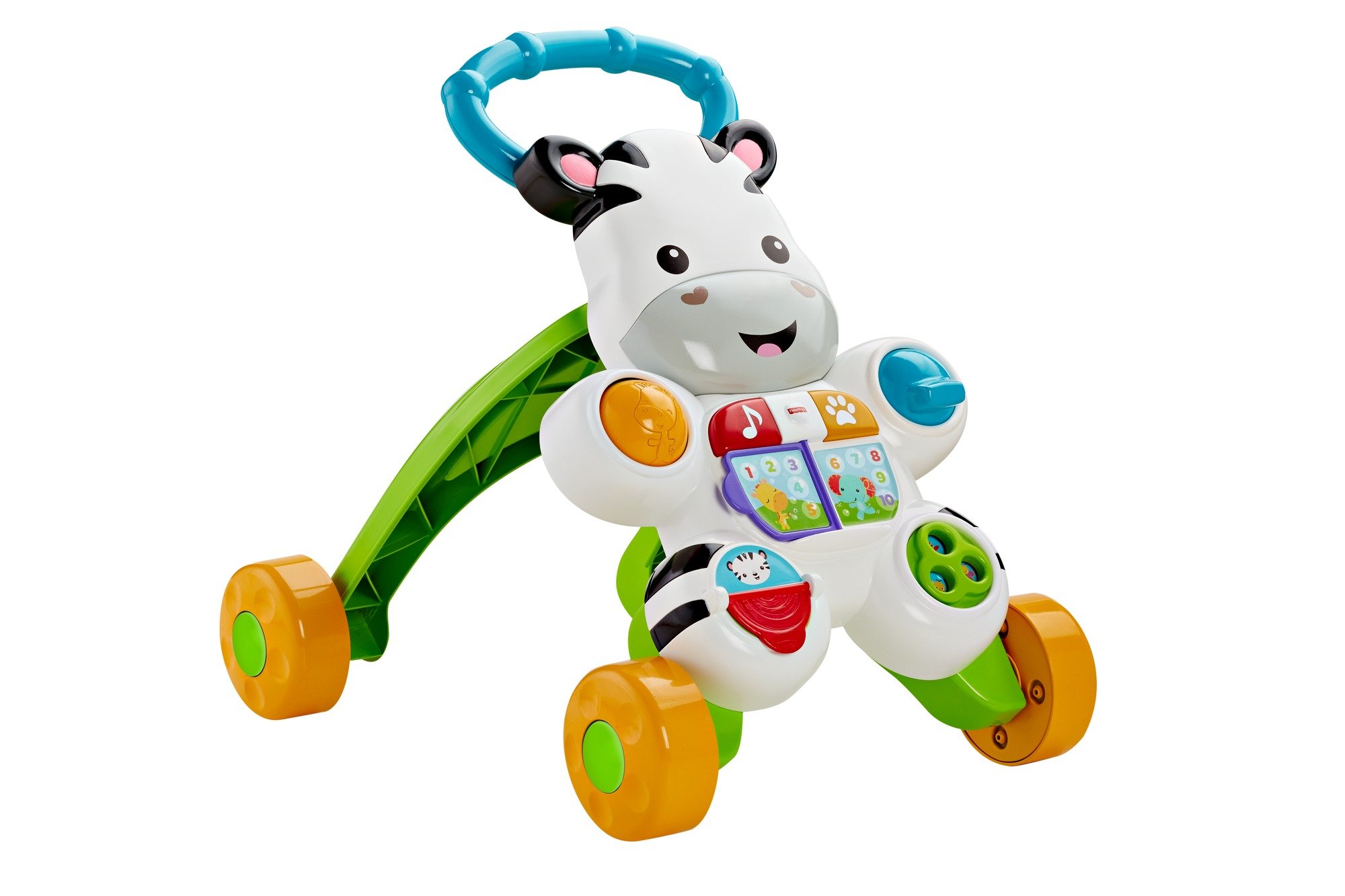 Fisher-Price Scimmietta Viola Primi Passi, Giocattolo Per L'Apprendimento Per Neonati Con Musica E Luci, Versione Italiana