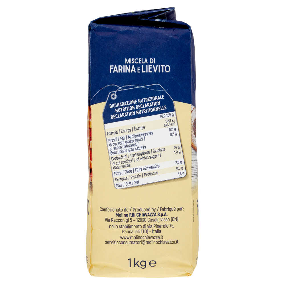 il Molino Chiavazza Miscela di Farina e Lievito 1 kg