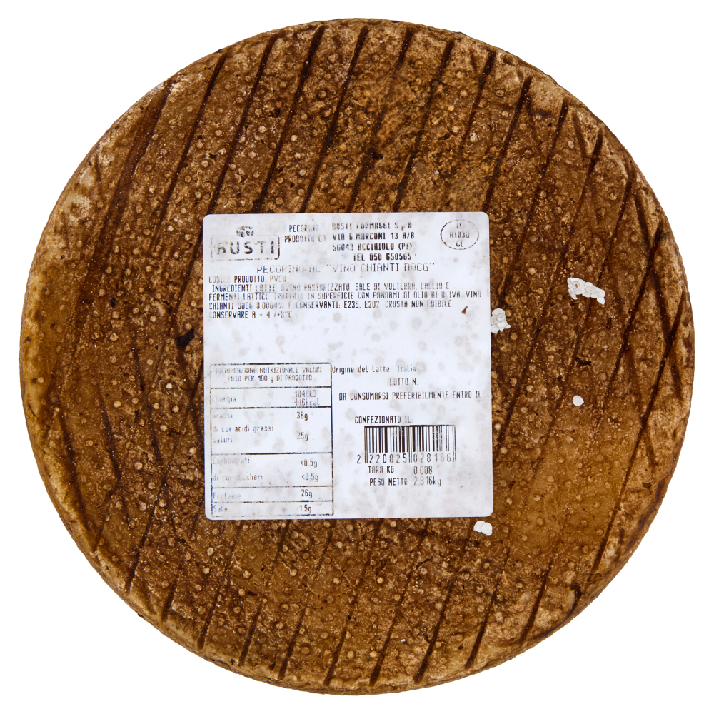Busti Pecorino al Vino Chianti DOCG