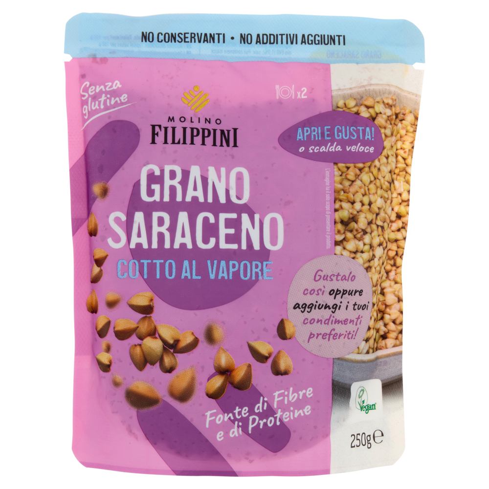 Molino Filippini Grano Saraceno Cotto al Vapore 250 g