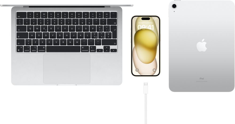 Apple iPhone 15 15,5 cm (6.1") Doppia SIM iOS 17 5G USB tipo-C 128 GB Nero