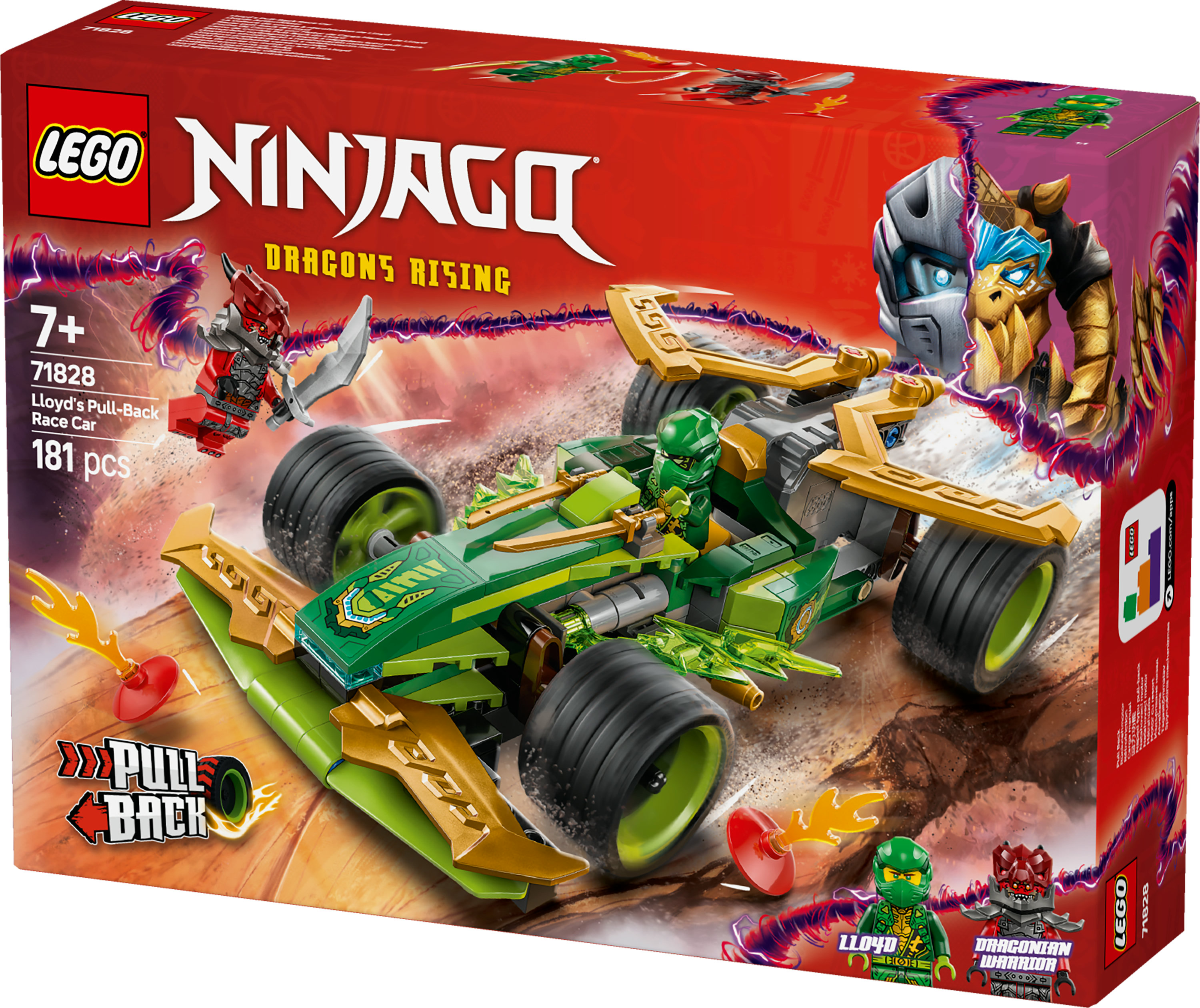 LEGO NINJAGO Racer pull-back di Lloyd