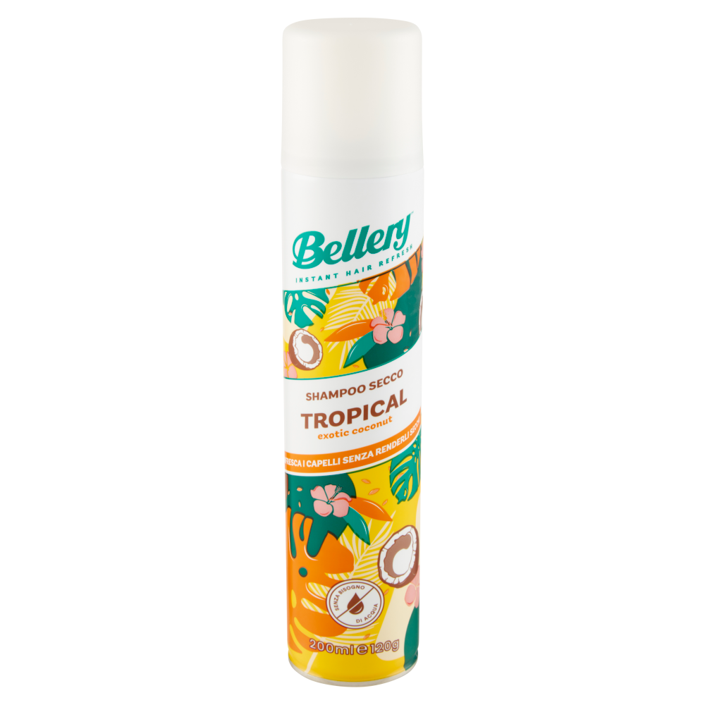 Bellery Shampoo Secco Tropical exotic coconut 200 ml