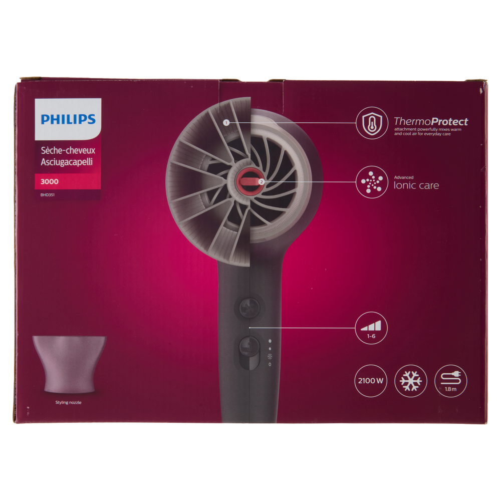 Philips Asciugacapelli 3000
