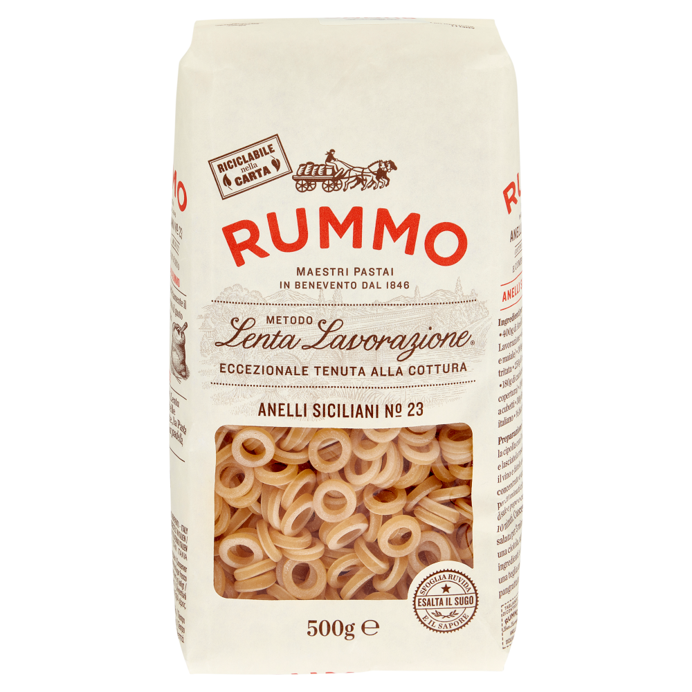 Rummo Anelli Siciliani N&deg; 23 500 g
