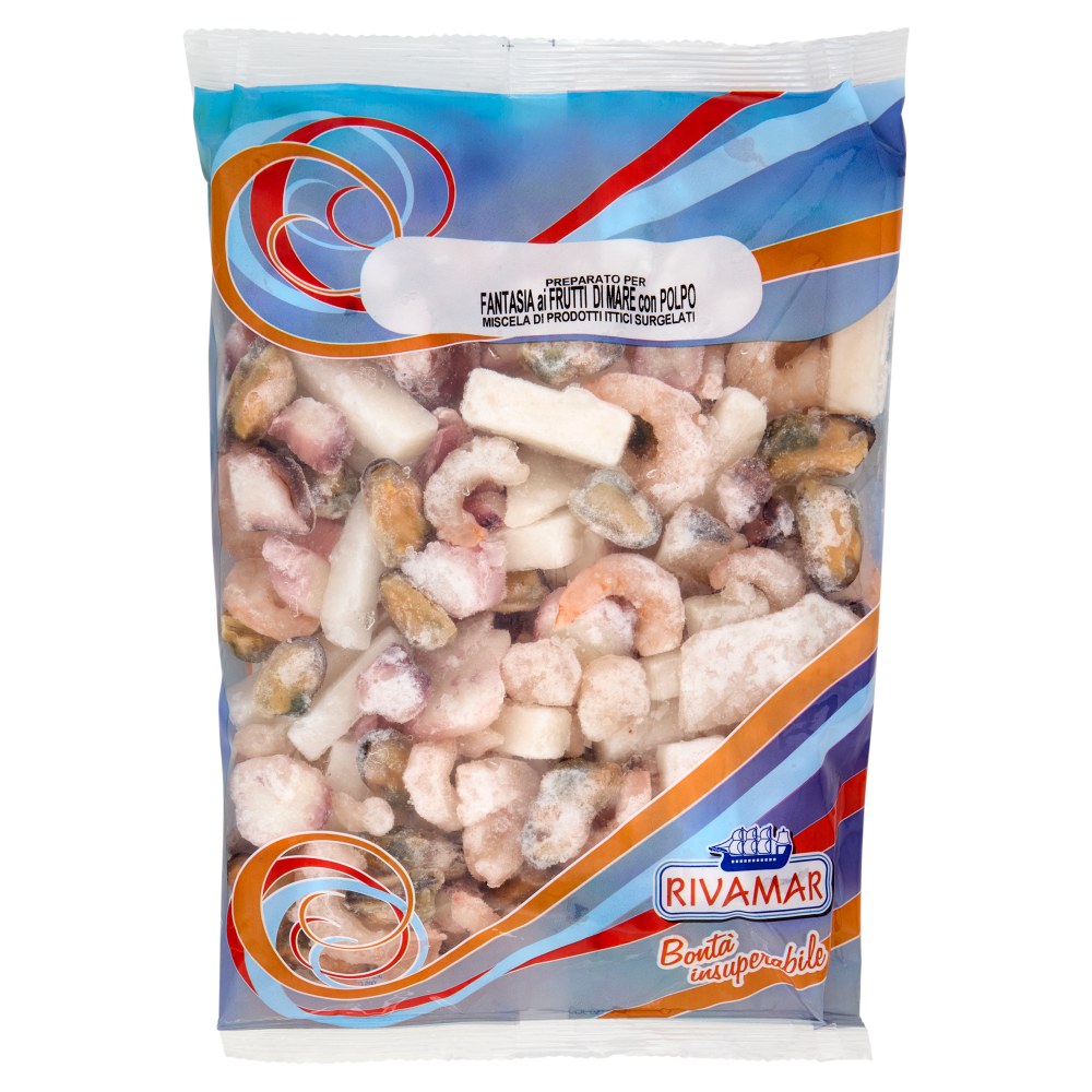 Rivamar Preparato per Fantasia ai Frutti di Mare con Polpo 800 g