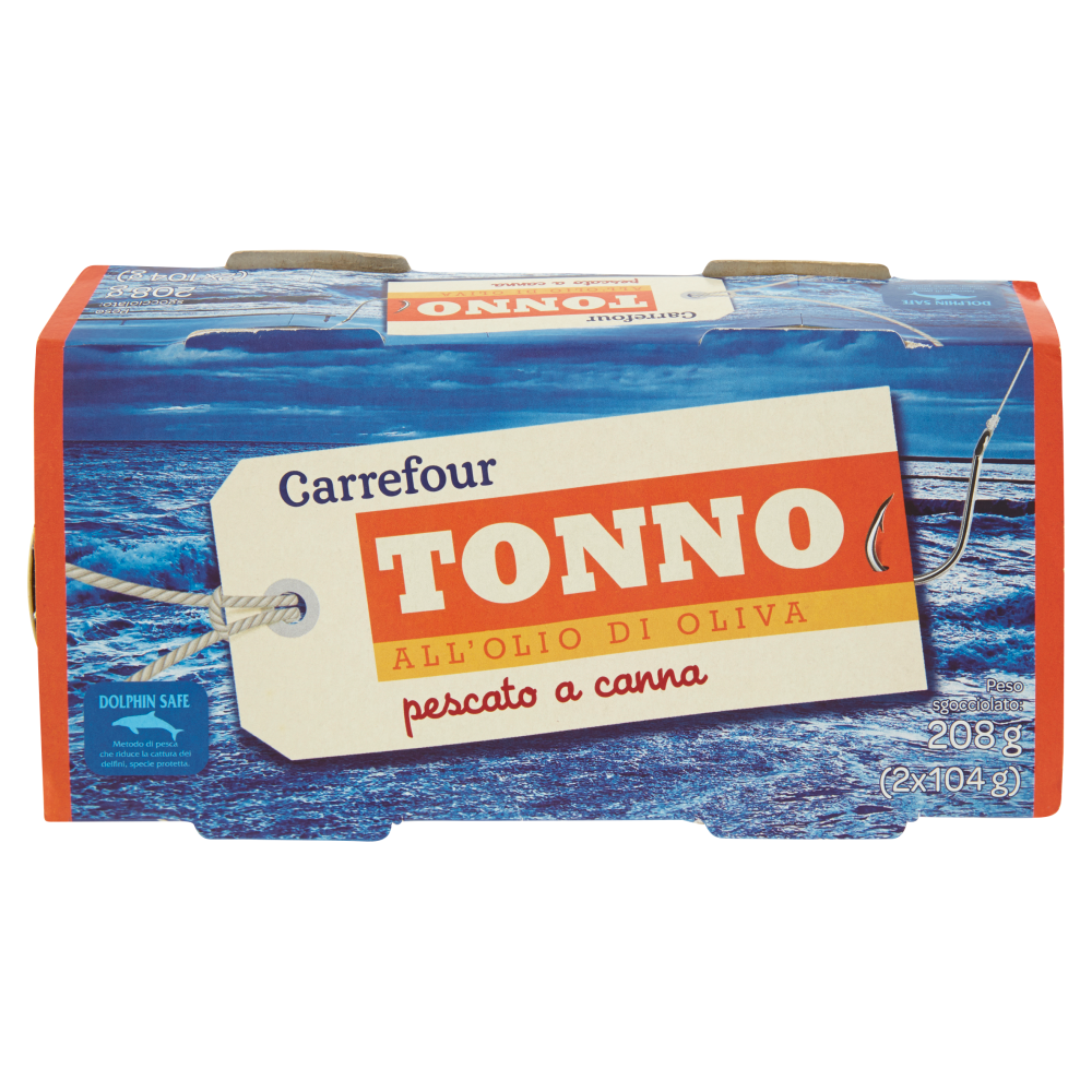 Carrefour Tonno all'Olio di Oliva 2 x 160 g
