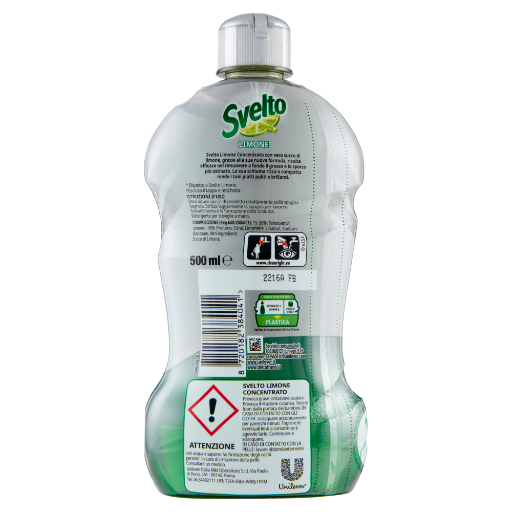 Svelto Limone formula concentrata 500 ml