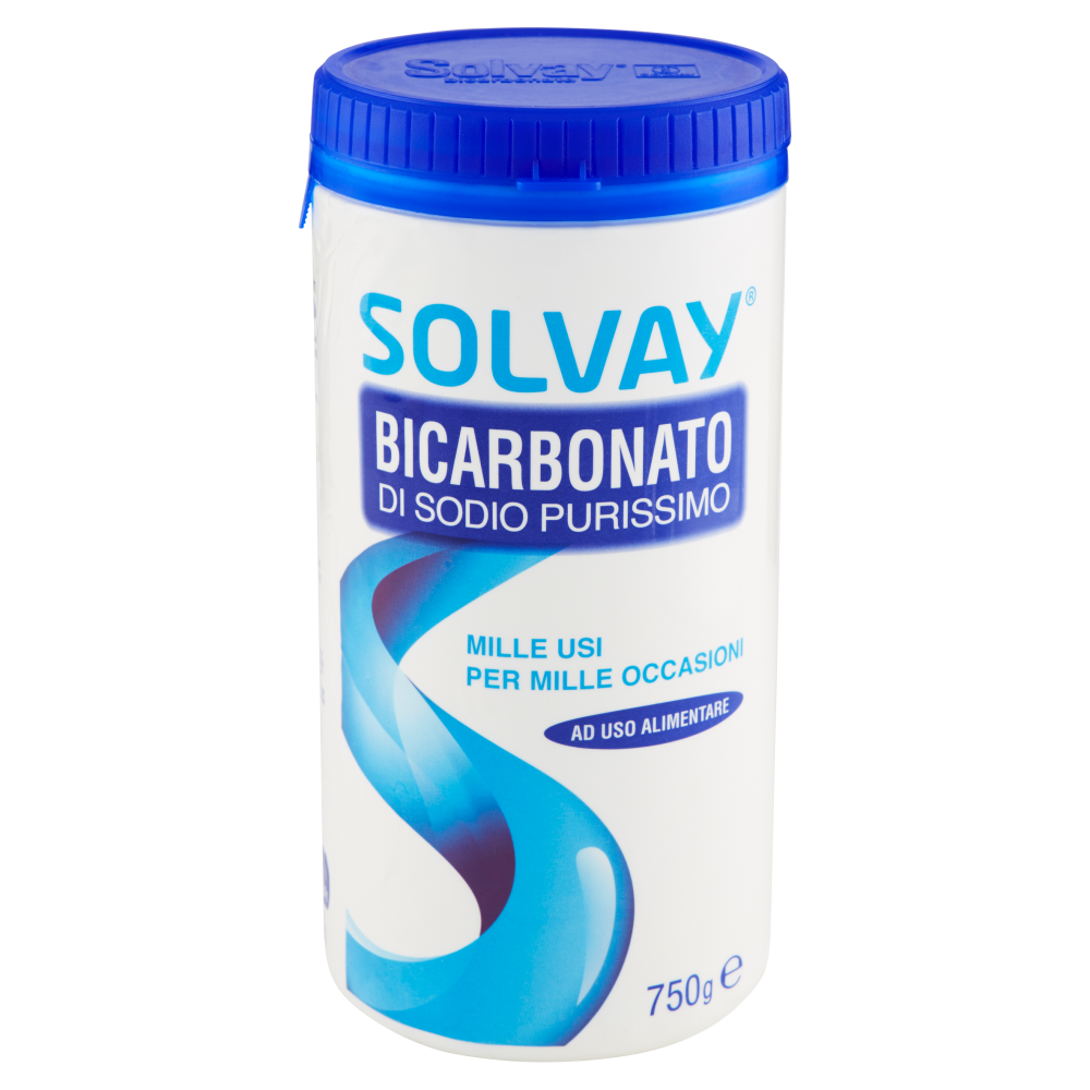 Solvay Bicarbonato di sodio purissimo 750 g