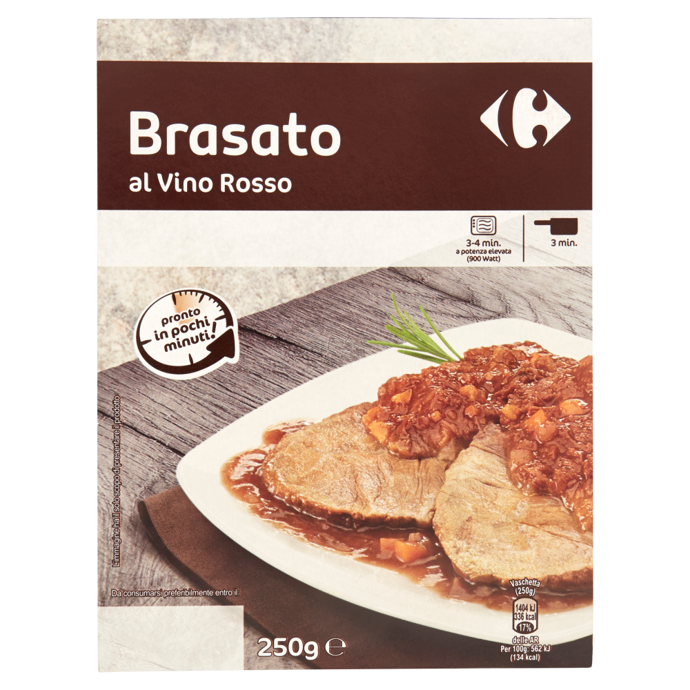 Carrefour Brasato al Vino Rosso 250 g