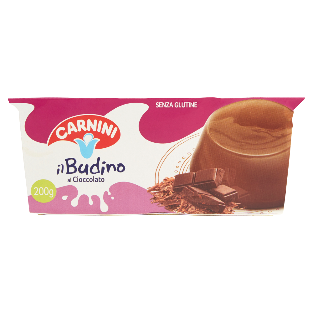 Carnini il Budino al Cioccolato 2 x 100 g