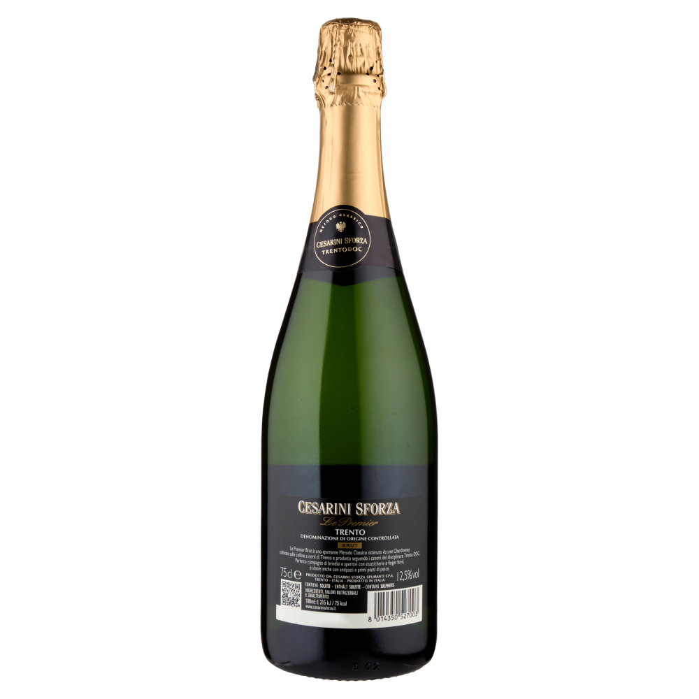 Cesarini Sforza Trento DOC le Premier Brut Metodo Classico 75 cl