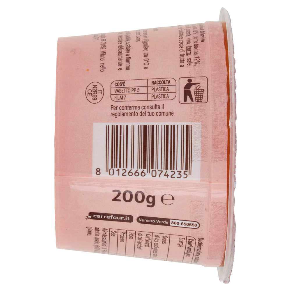 Carrefour Extra Sugo alla Bolognese 200 g