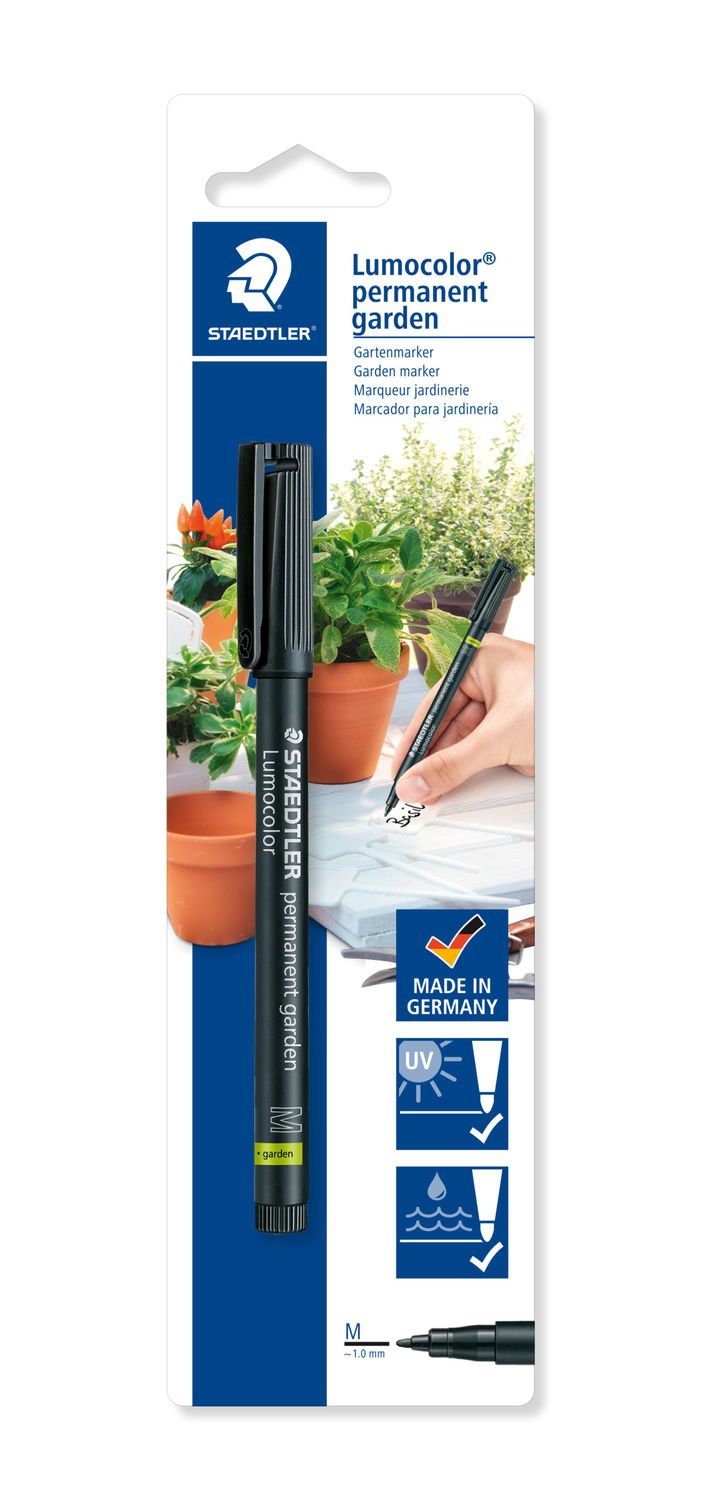 Staedtler Lumocolor permanent garden 319 GM evidenziatore 1 pz Nero