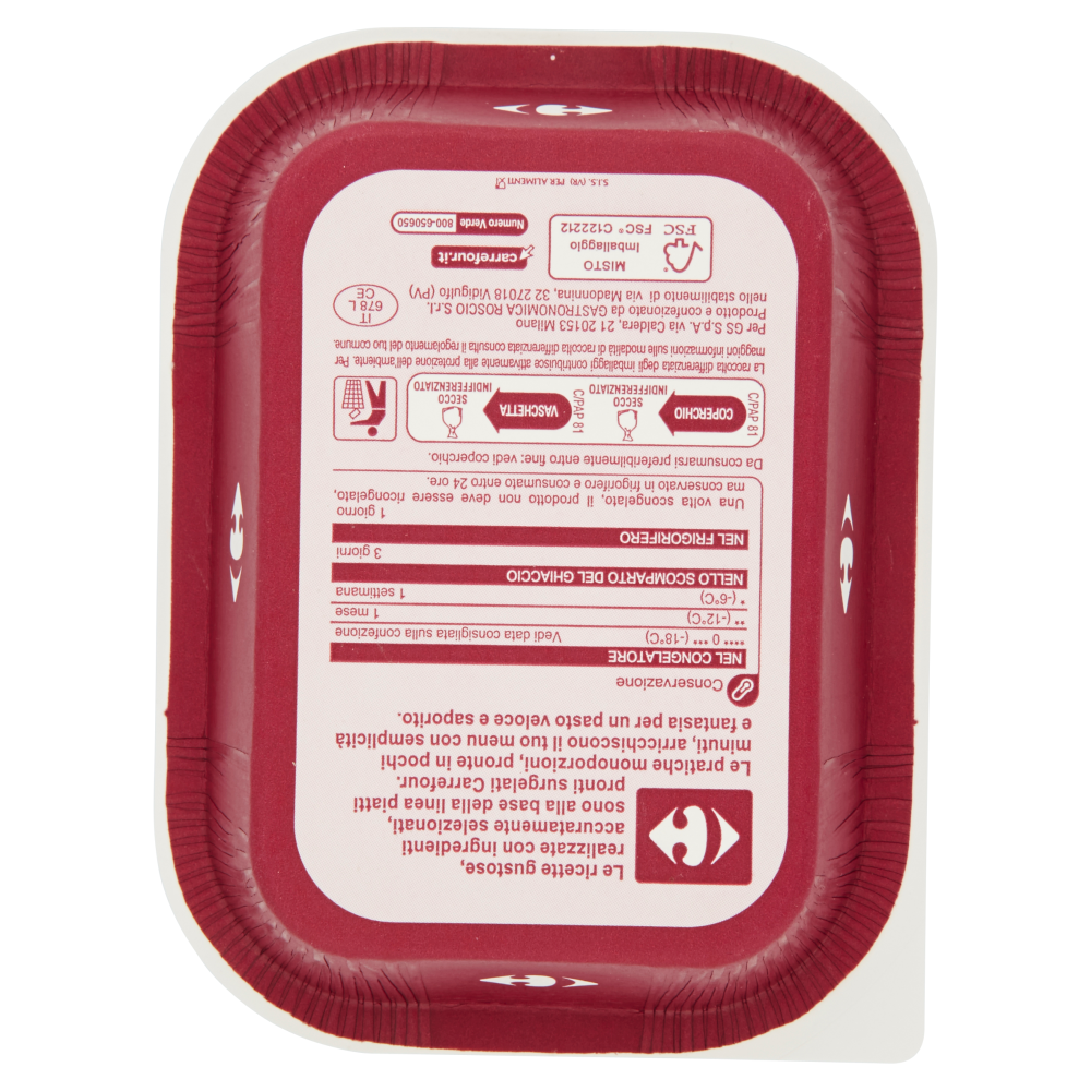 Carrefour Lasagne alla Bolognese Surgelate 350 g