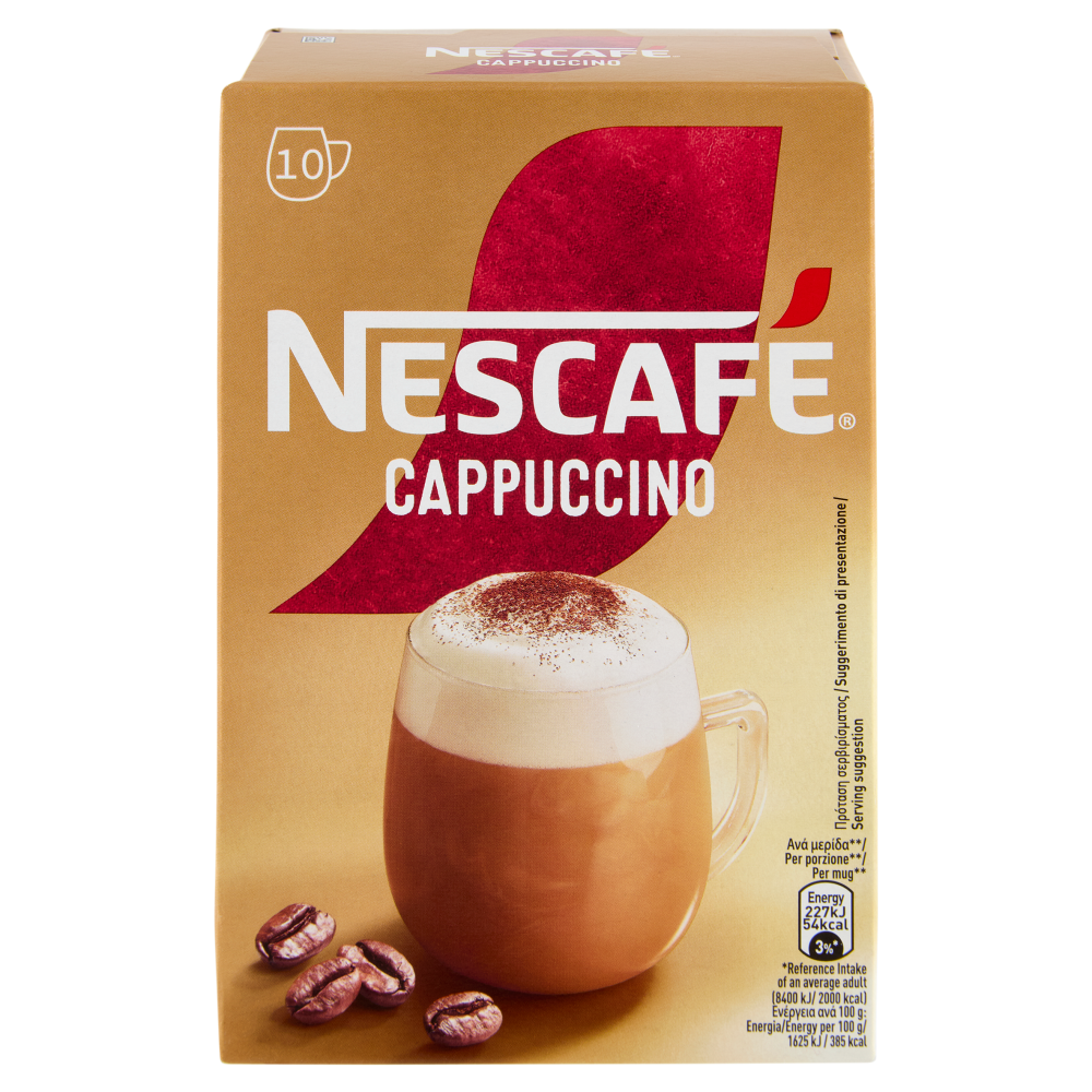NESCAFÉ Cappuccino Solubile 10 Bustine 140g