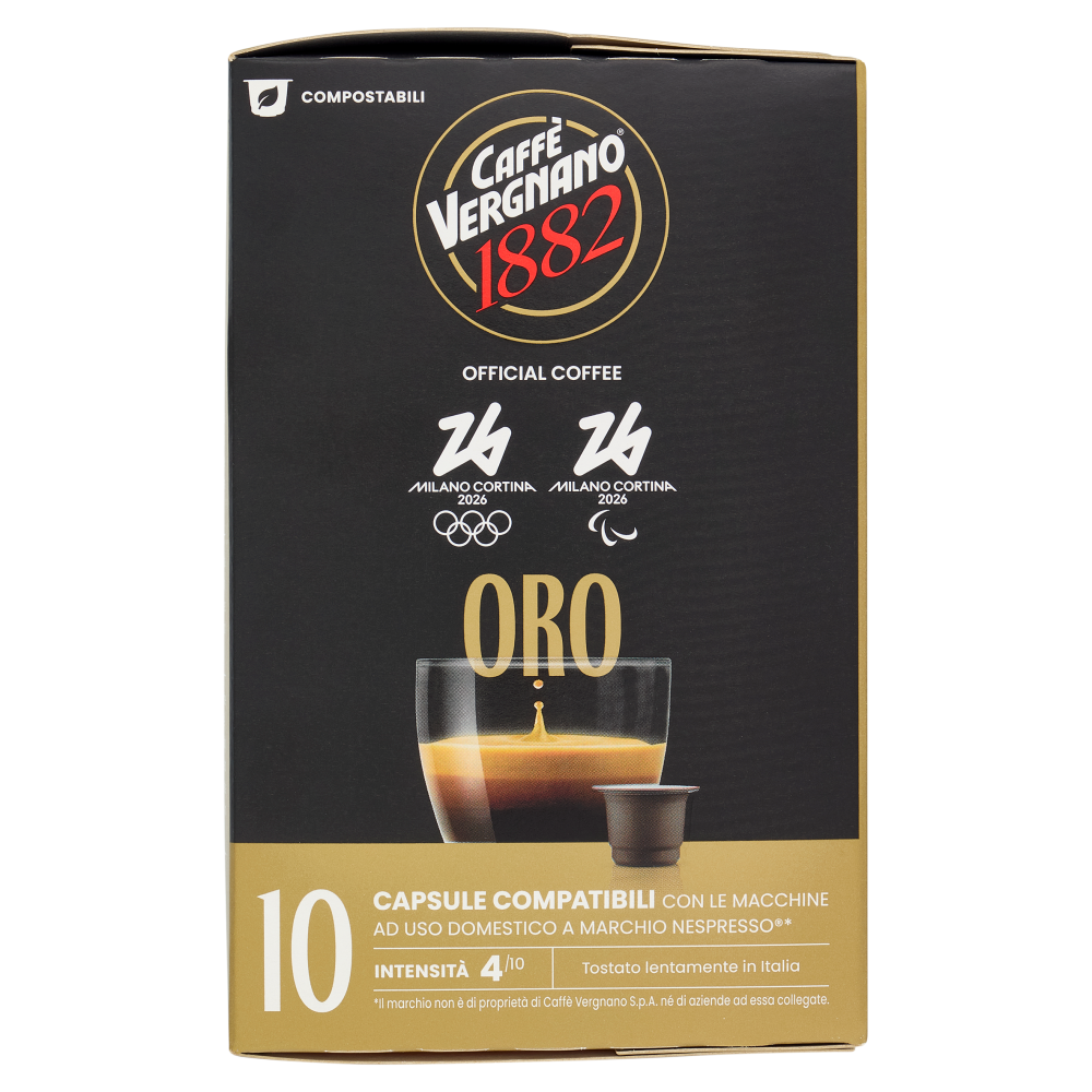 Caffè Vergnano 1882 Èspresso1882 Arabica Capsule Compatibili Nespresso