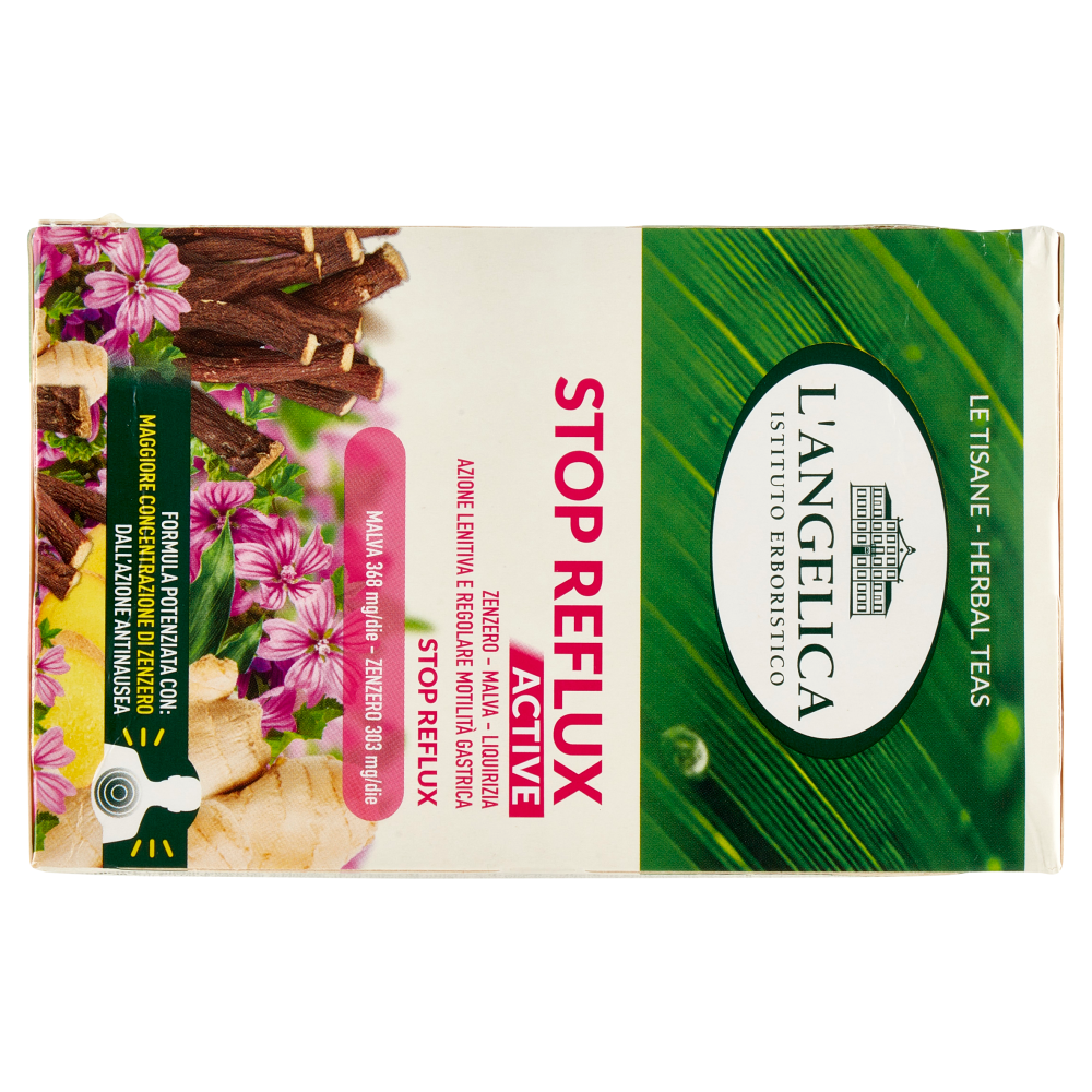 L'Angelica Le Tisane Stop Reflux Active 18 Filtri 30,6 g