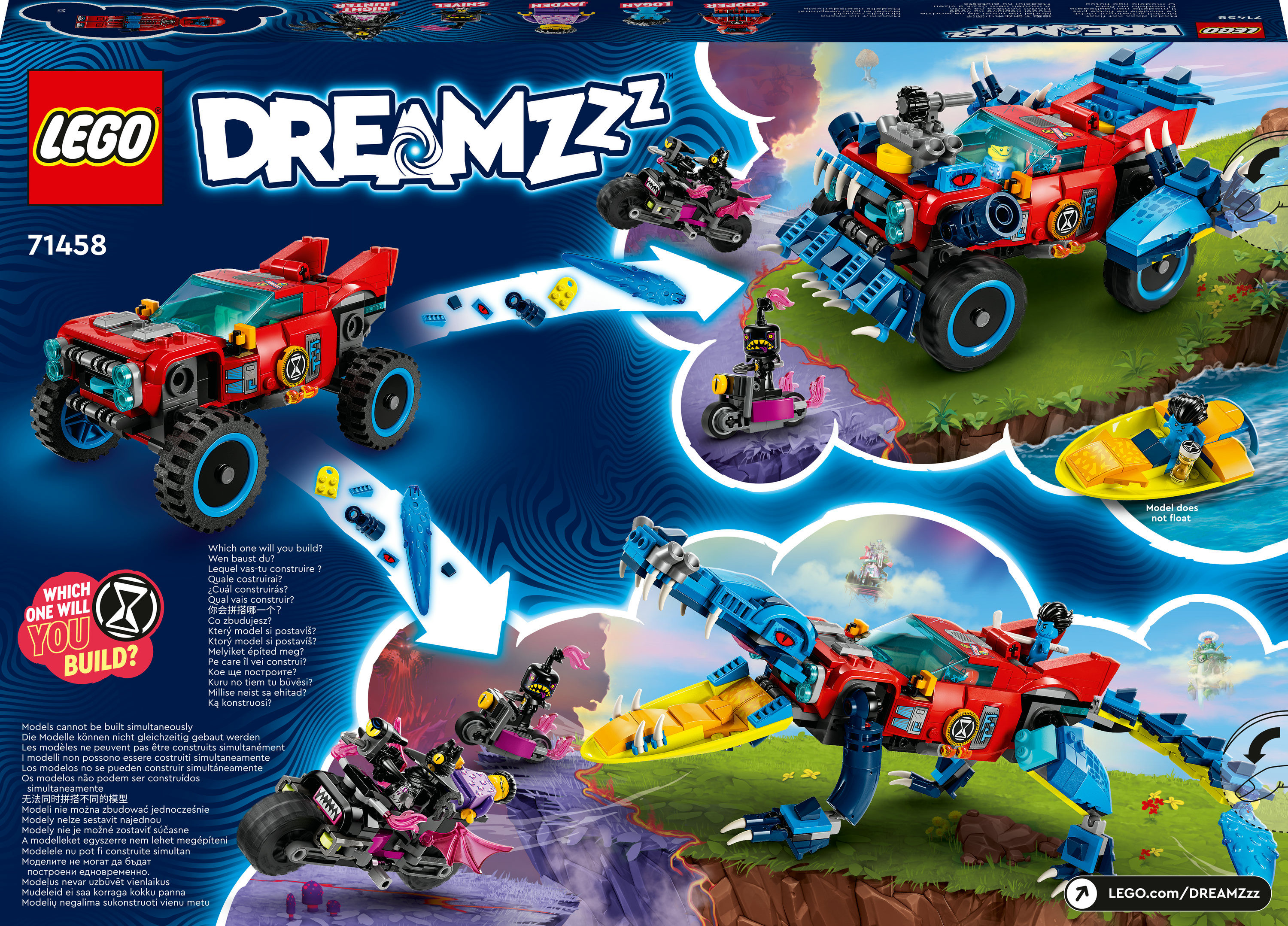 LEGO DREAMZzz Auto-Coccodrillo