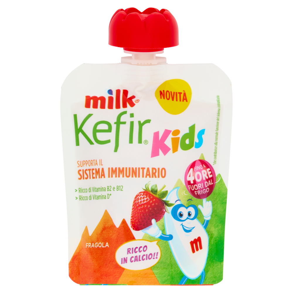 Milk Kefir Kids Fragola 80 g
