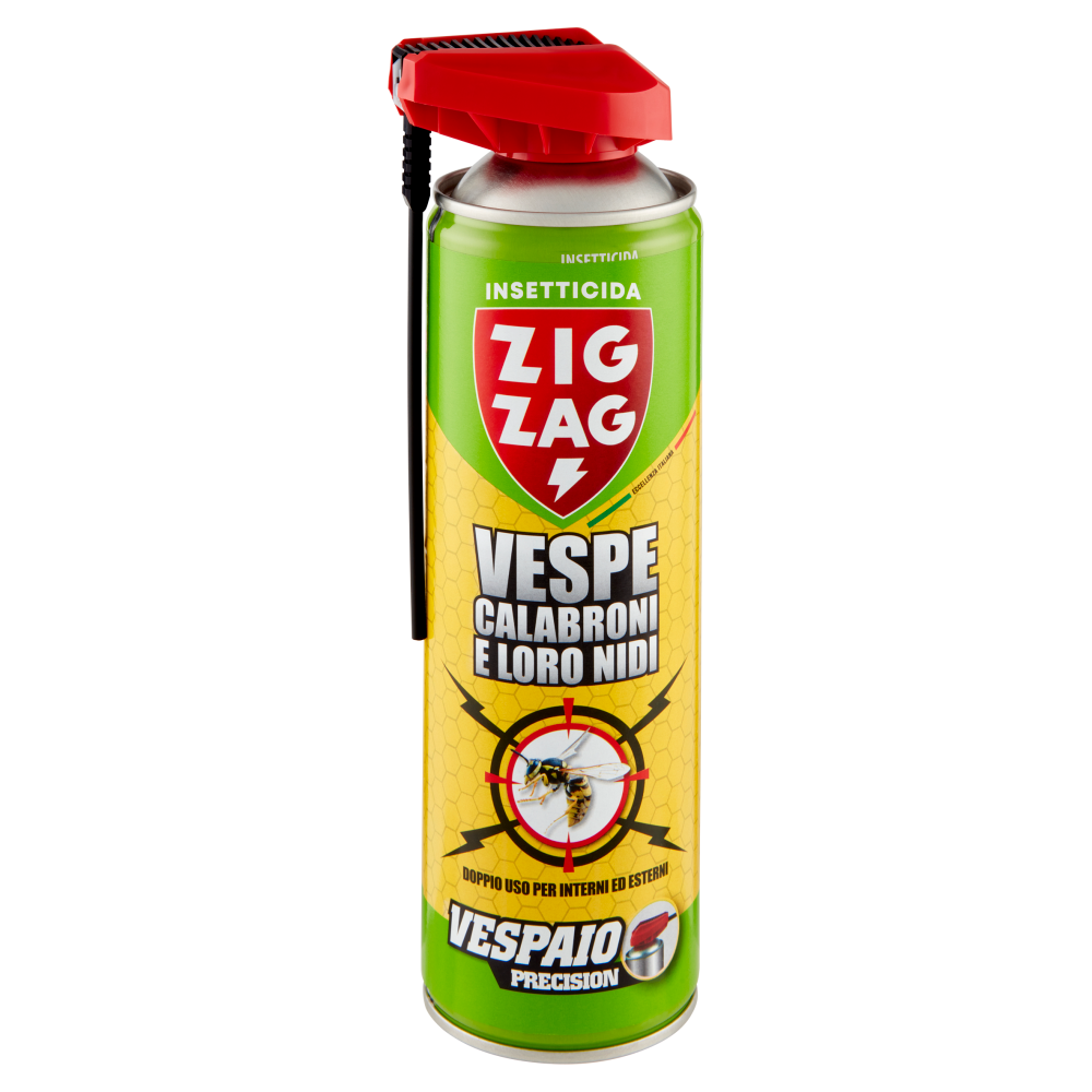 Zig Zag Insetticida Vespe Calabroni e Loro Nidi Vespaio Precision 400 ml