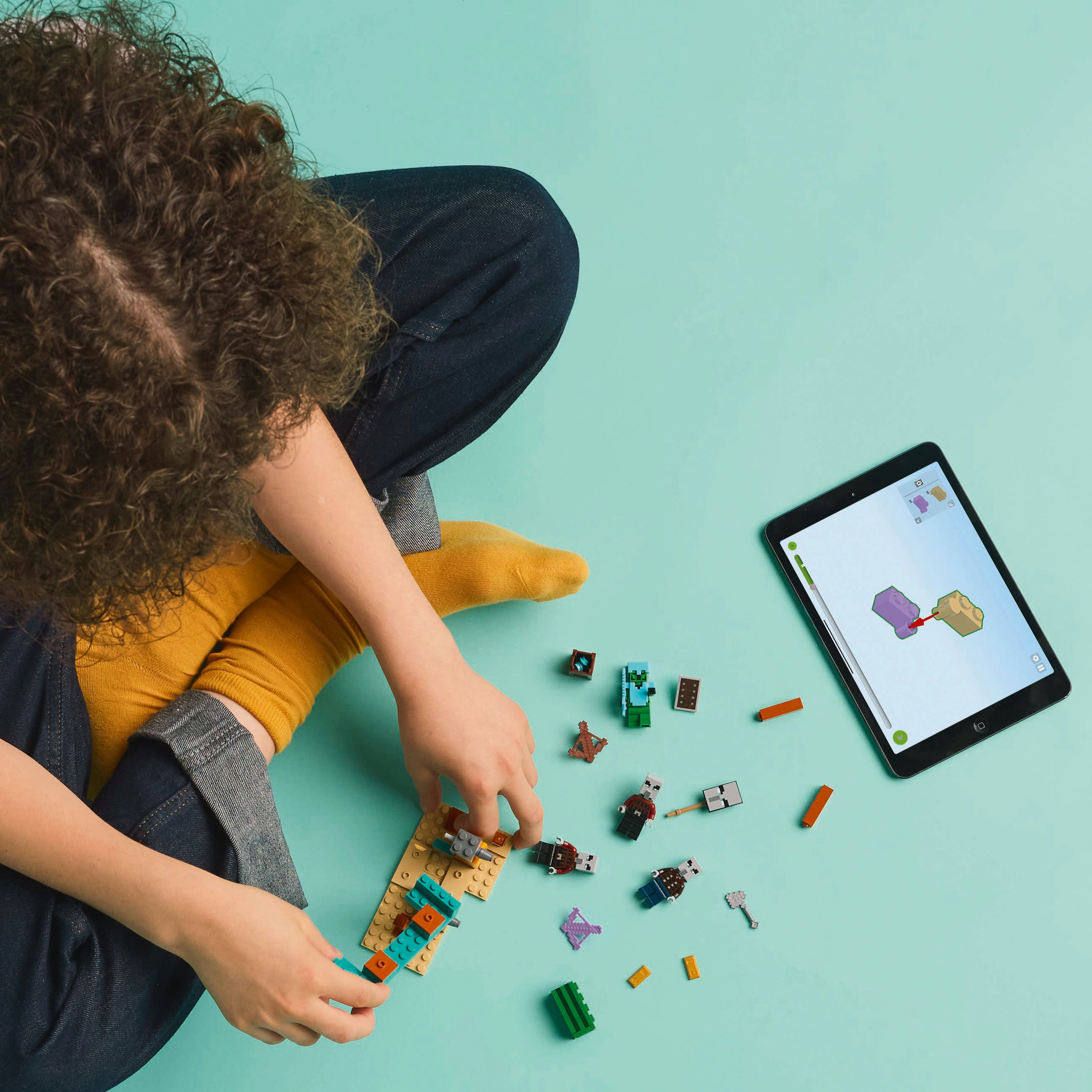 LEGO Minecraft Pattuglia nel deserto della bestia