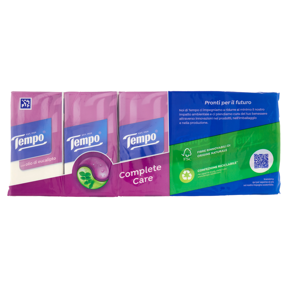 Tempo Complete Care Fazzoletti 4 veli 10 pz