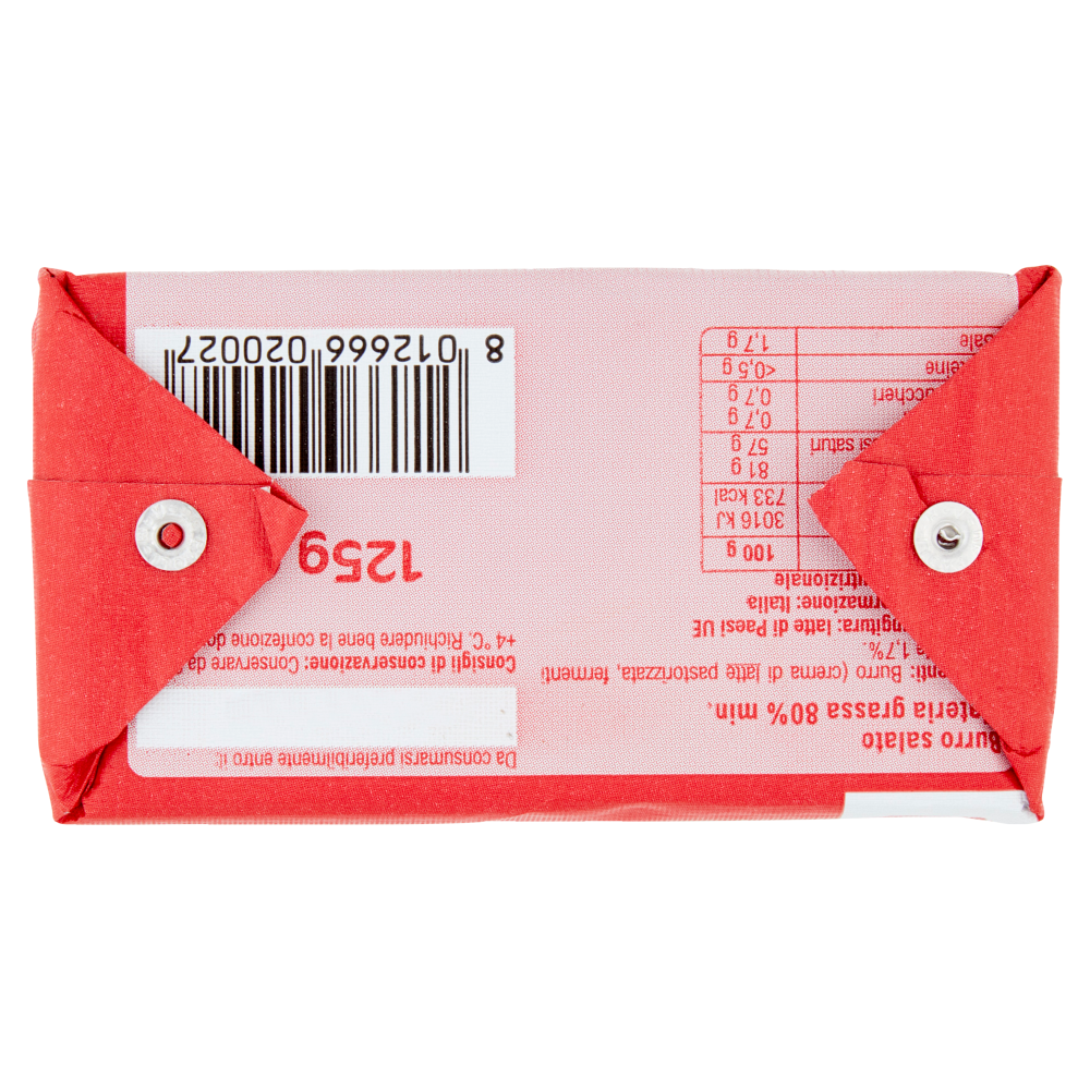 Carrefour Classic Burro Salato 125 g