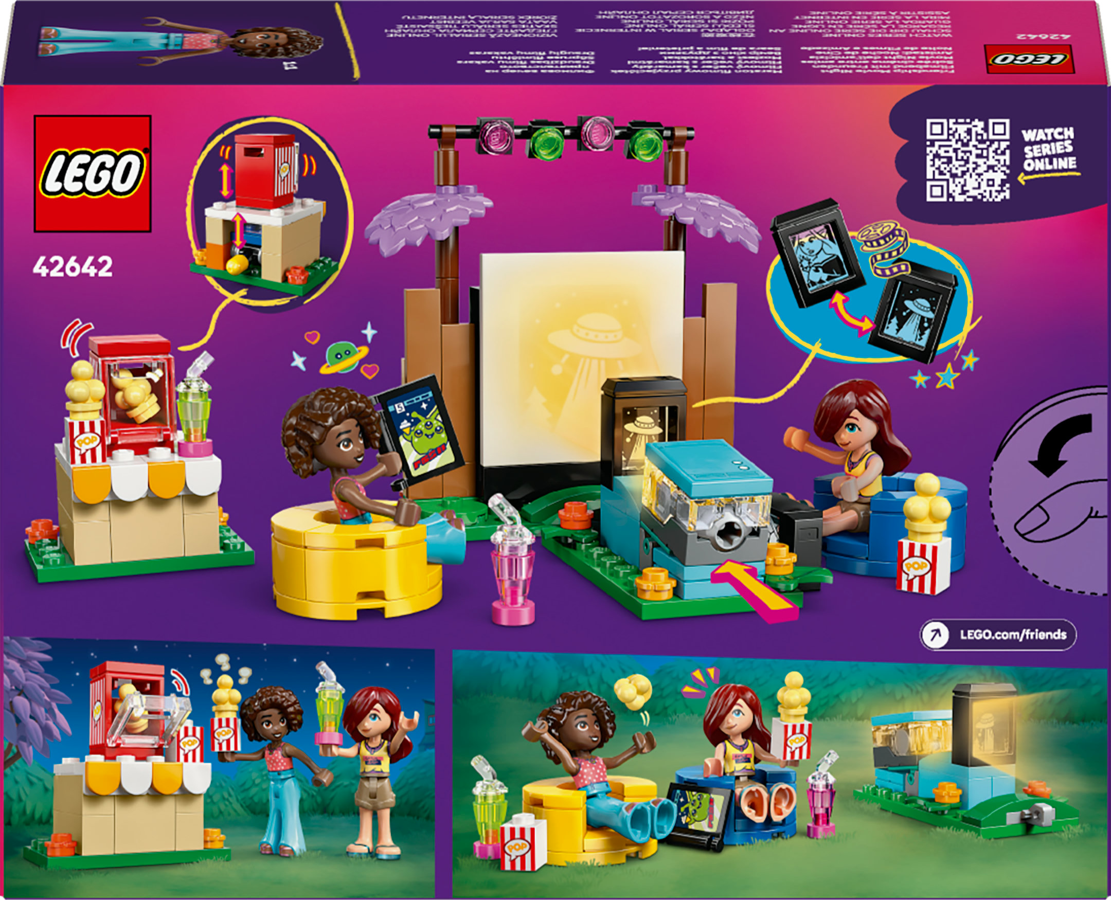 LEGO Friends Movie Night dell&rsquo;amicizia
