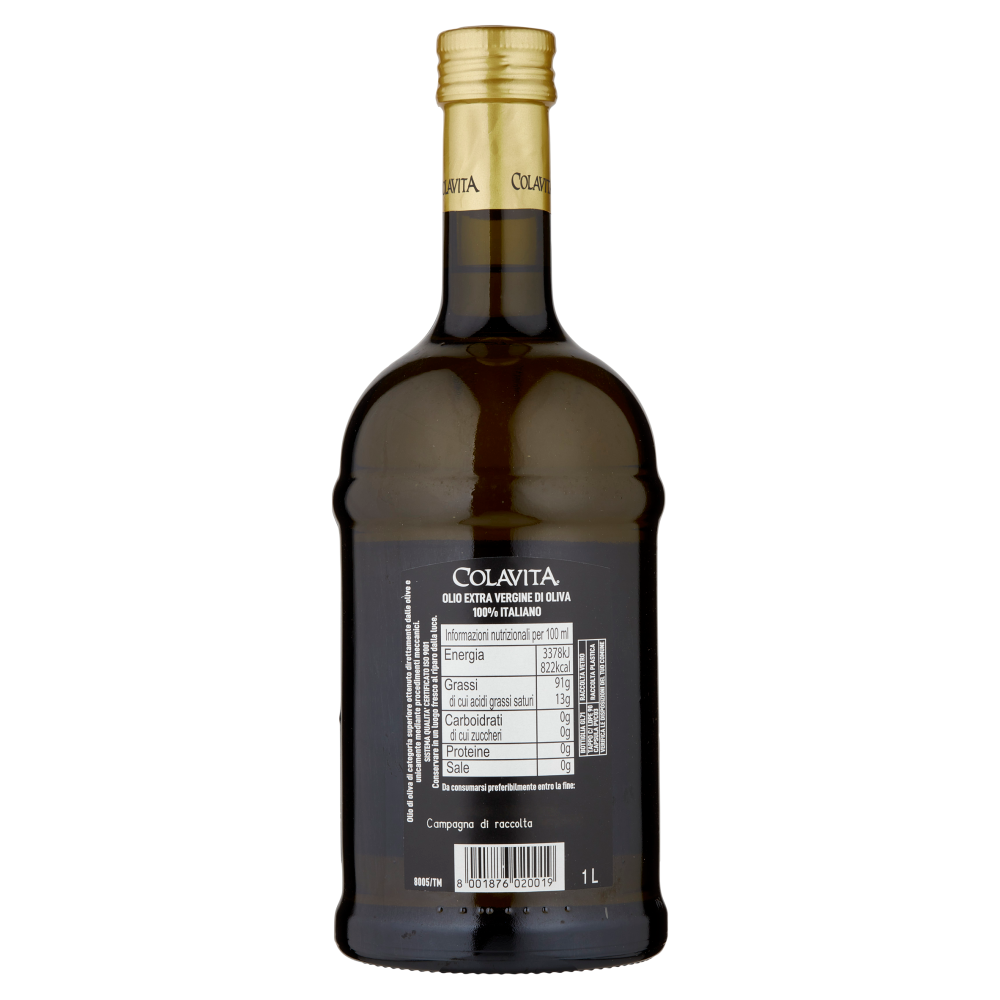 Colavita Olio Extra Vergine di Oliva Selezione Italiana 1 L