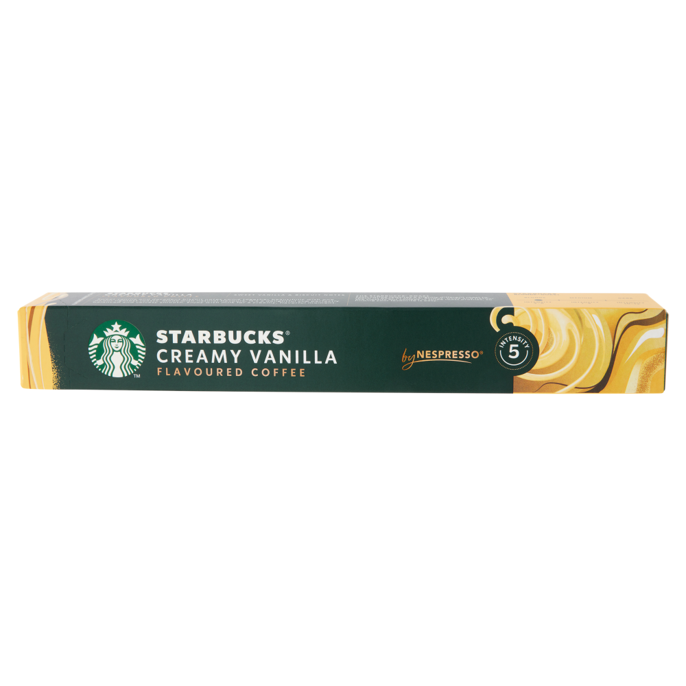 STARBUCKS Creamy Vanilla Flavoured by Nespresso Caffè alla Vaniglia 10 capsule 51 g