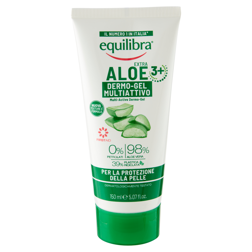 equilibra Aloe 3+ Extra Dermo-Gel Multiattivo per la Protezione della Pelle 150 ml