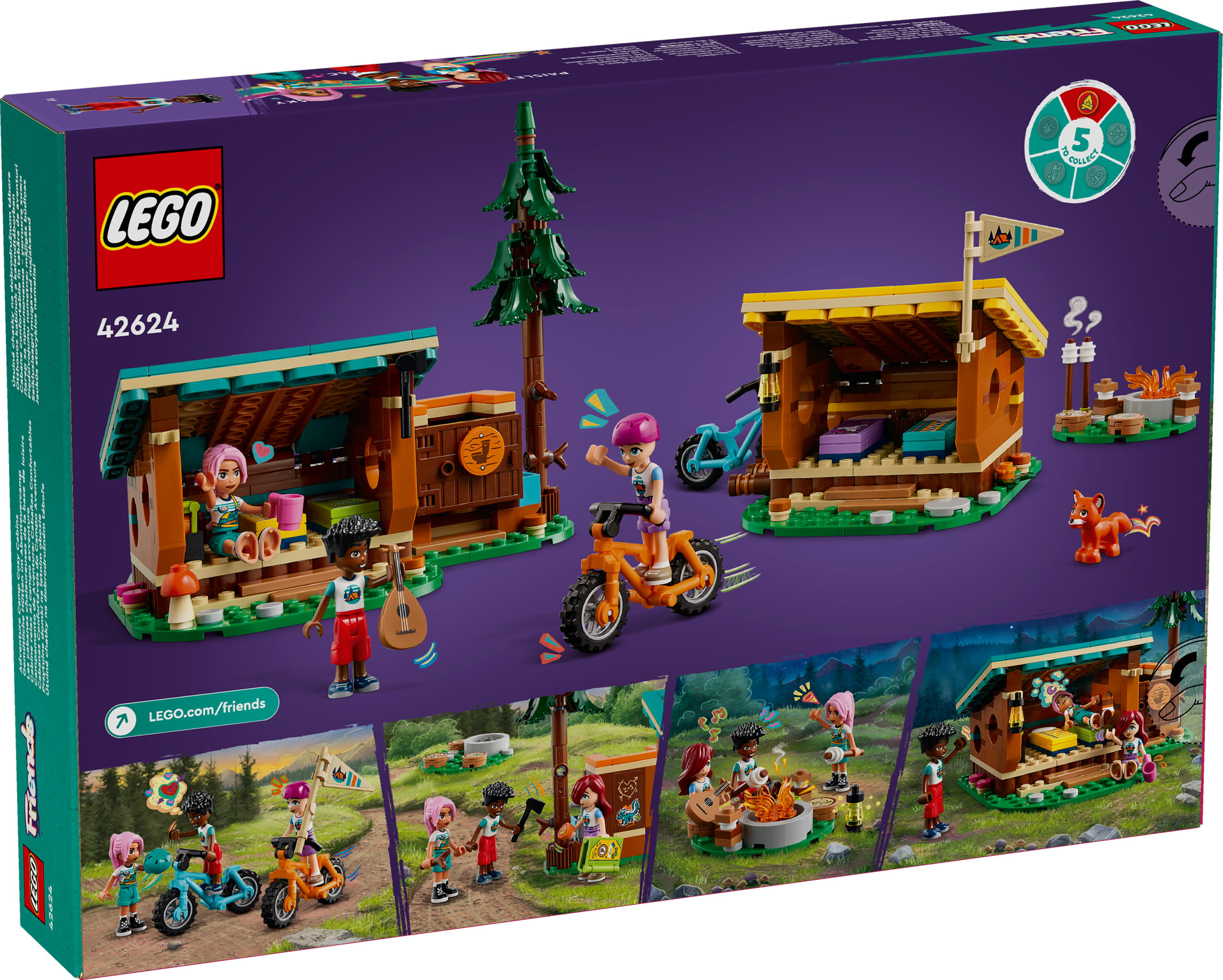LEGO Friends Cabine relax al campo avventure