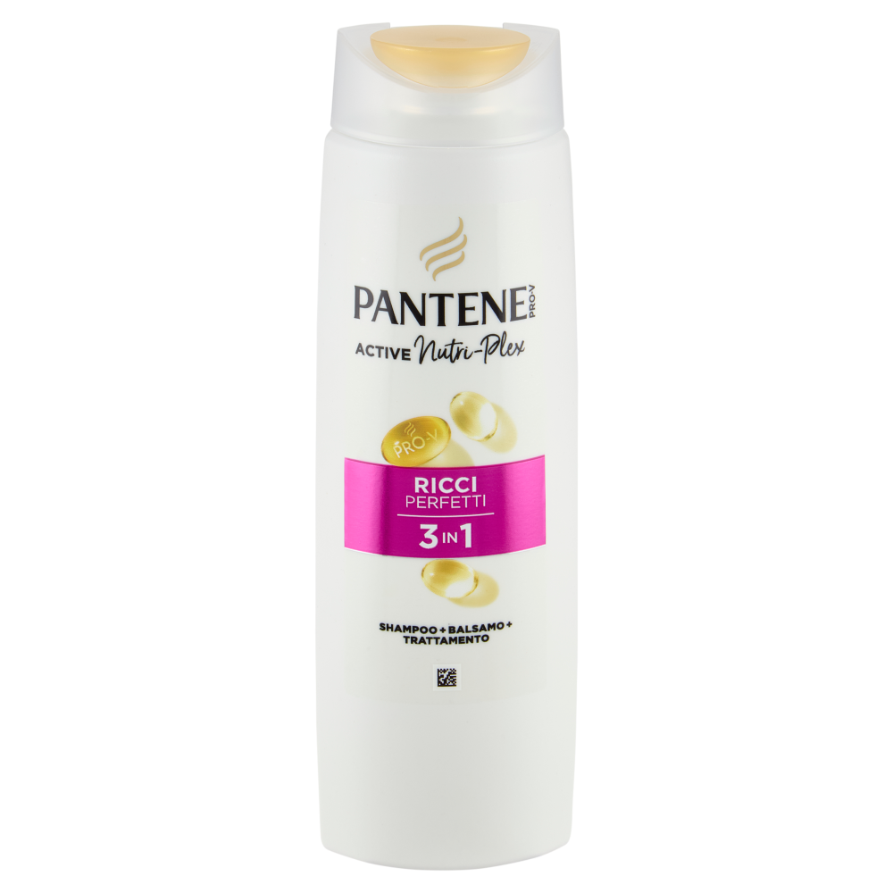 Pantene Pro-V Ricci Perfetti 3 in 1 Shampoo + Balsamo + Trattamento Active Nutri-Plex 250 ml