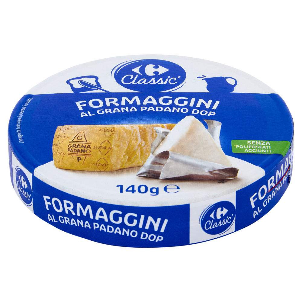 Carrefour Classic Formaggini al Grana Padano DOP 8 x 17,5 g