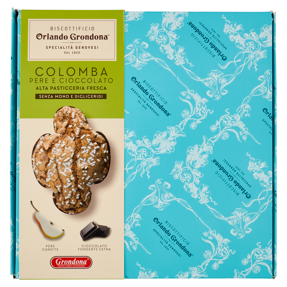 Orlando Grondona Colomba Pere e Cioccolato 750 g