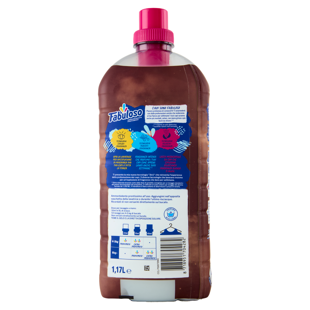 Fabuloso ammorbidente concentrato profumato Cocco 1,17L