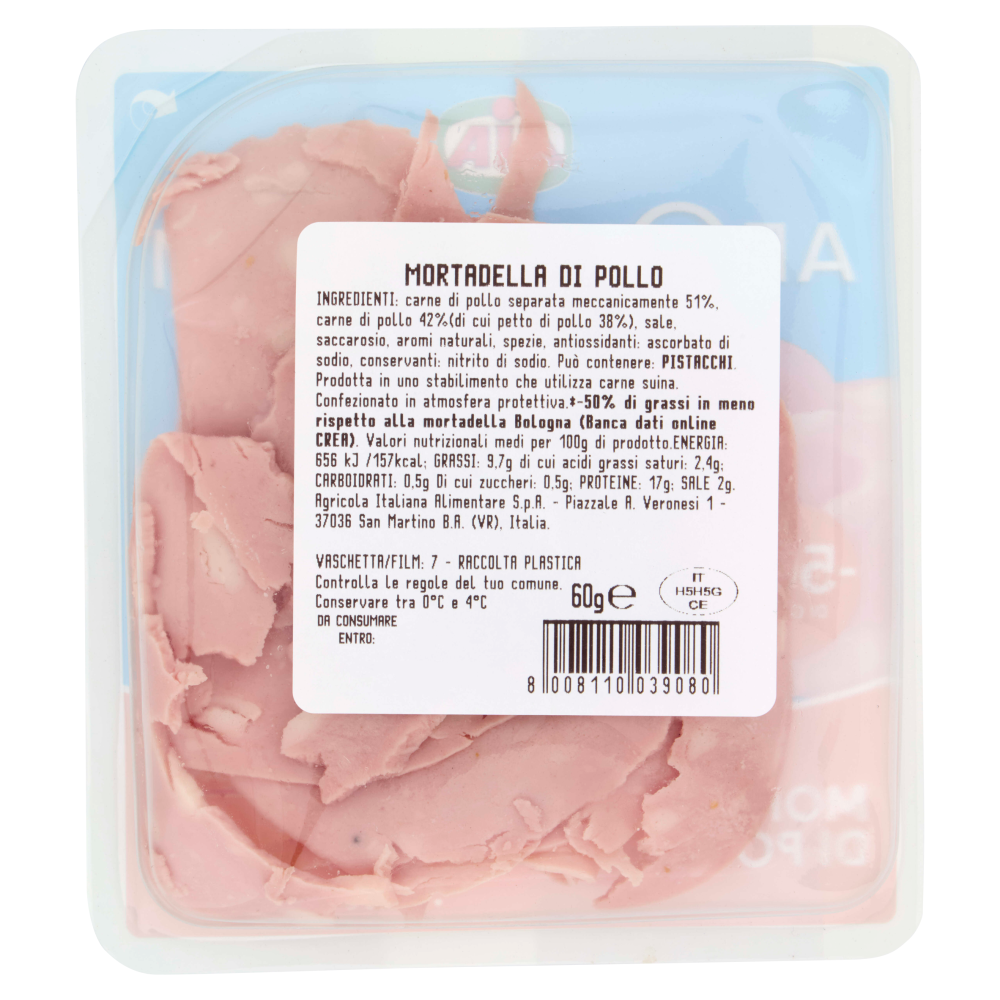 Aia aeQuilibrium & me Mortadella di Pollo 60 g