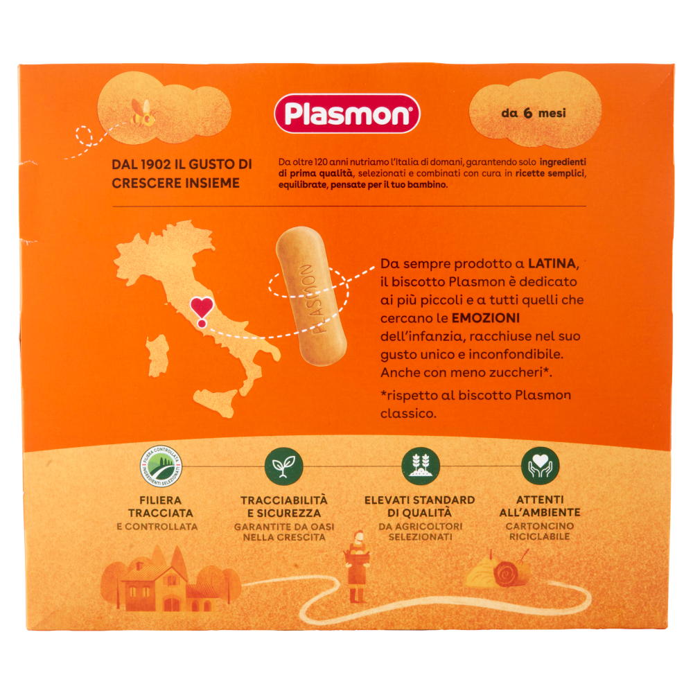 Plasmon il Biscotto -30% di Zuccheri* 320 g