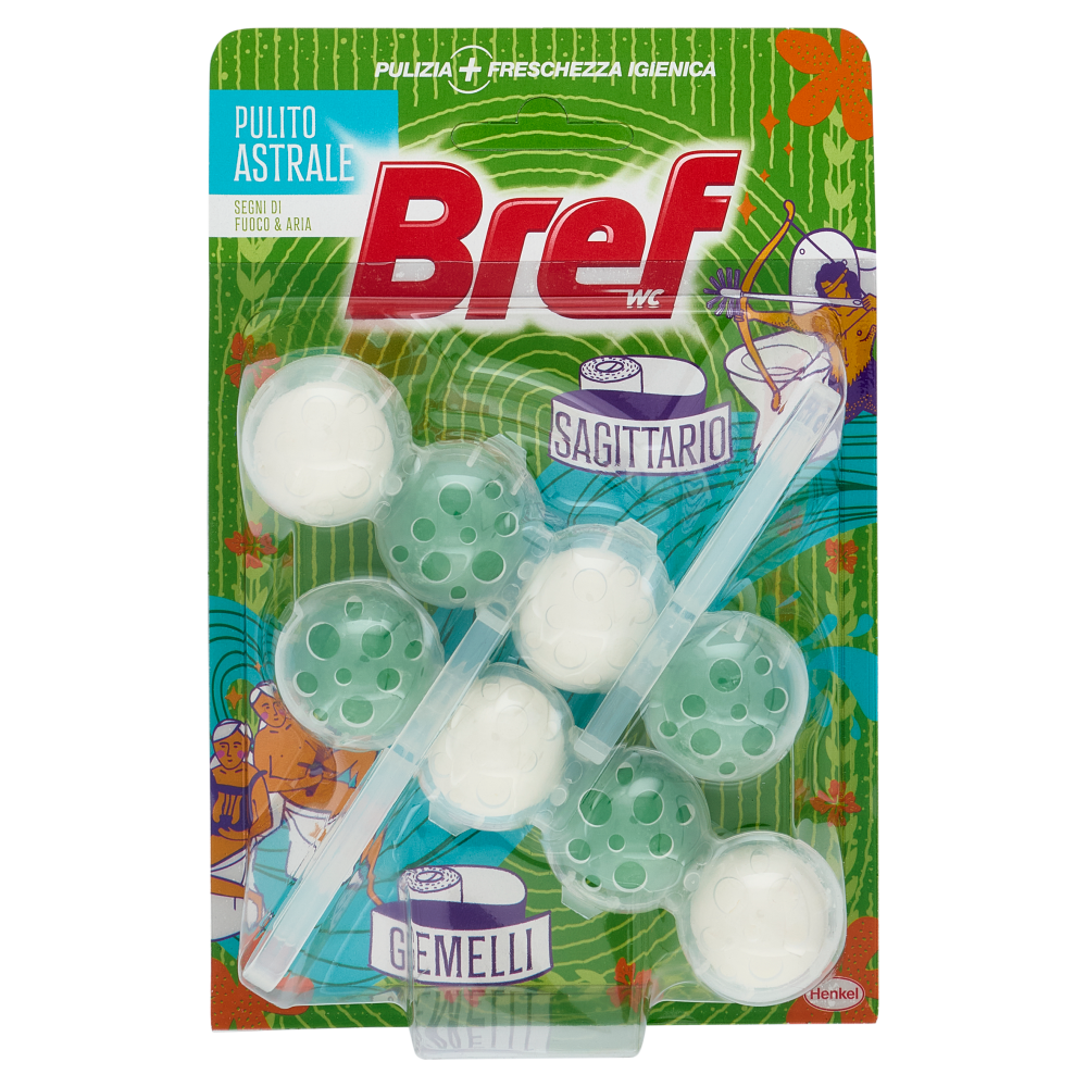 BREF WC Pulito Astrale Segni di Fuoco & Aria 2 x 50 g